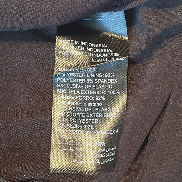 White House Black Market size 6 black romper. - Picture 10 of 14